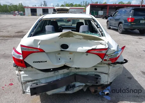 2016 Toyota Corolla L z USA, uszkodzony, nr VIN 5YFBURHE1GP457787